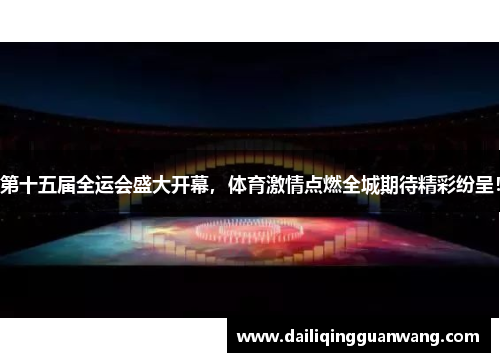 第十五届全运会盛大开幕，体育激情点燃全城期待精彩纷呈！